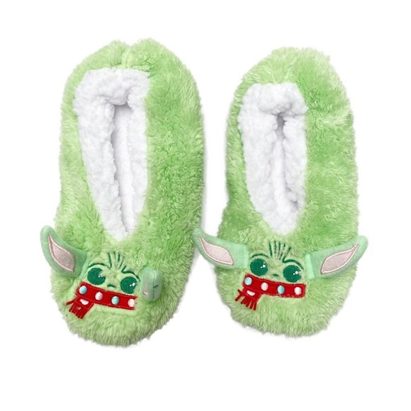 Shoes - Baby Yoda - Star Wars Grogu, Slip-on Slippers, Size 7.5